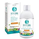 Prisma Natural - RETO25 DÍAS - Retención de Líquidos y Grasas - 18 Activos - Detox Drenante y Probióticos - 500ml
